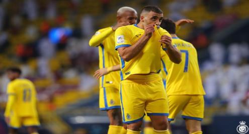 النصر يسحق الوحدة بخماسية ويتأهل للمربع الذهبي لدوري أبطال آسيا